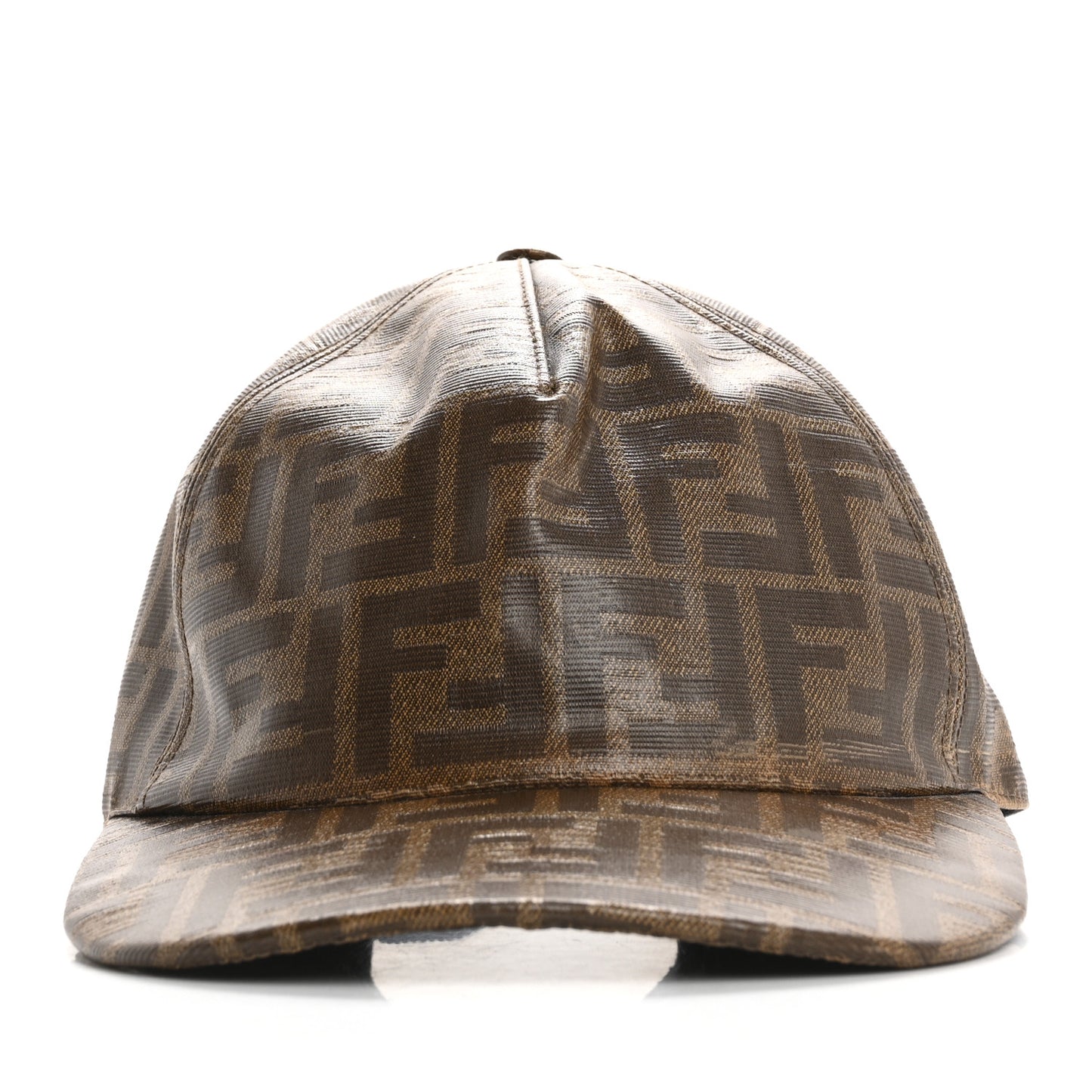Glazed Fabric FF Baseball Hat Tobacco