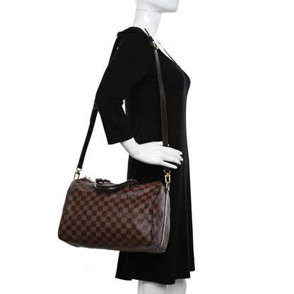Louis Vuitton Damier Ebene Speedy Bandouliere 30 2 of 13
