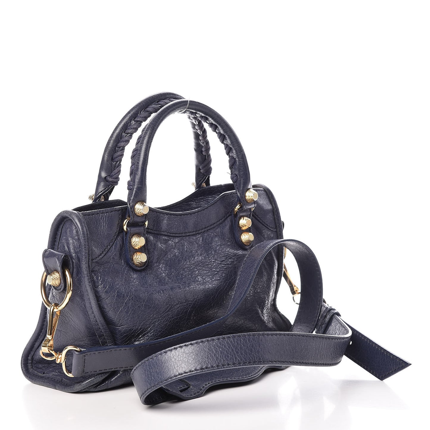 Agneau Giant 12 Gold Hardware Mini City Gris Chartreux