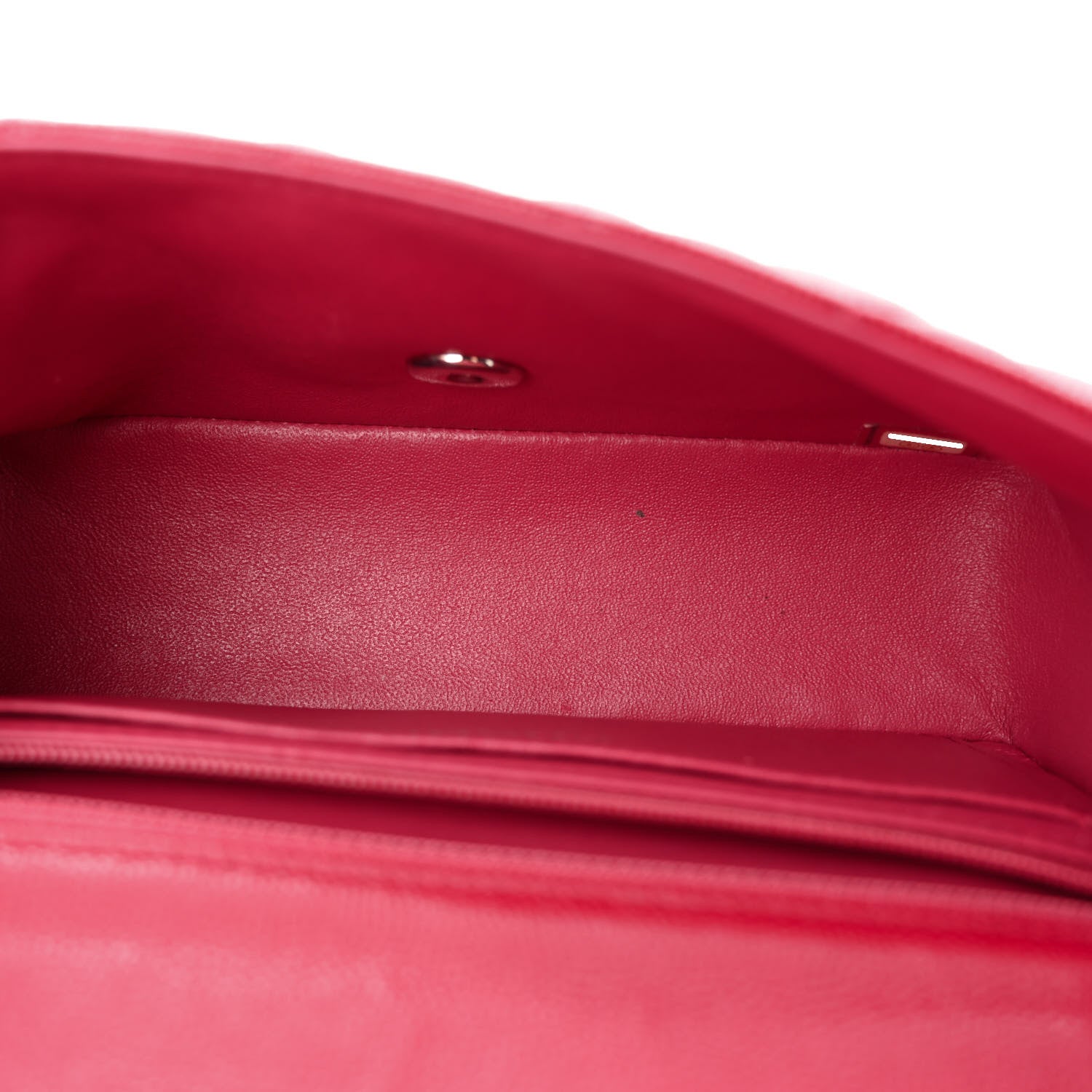 Chanel Caviar Quilted Mini Rectangular Flap Red 5 of 12