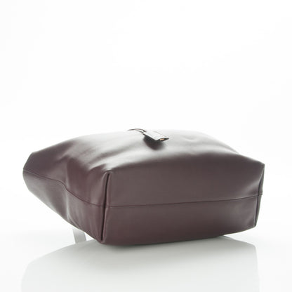 Saint Laurent Calfskin Large Shopping Tote Bordeaux 5 of 8