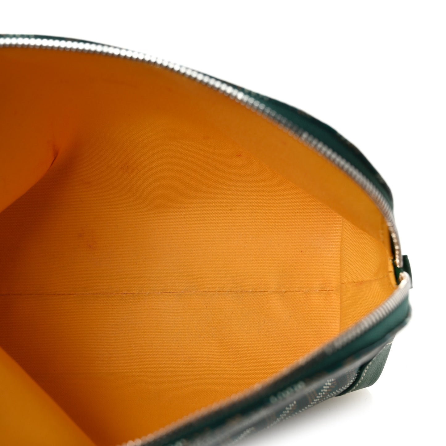 Goyardine Vendome Toiletry Pouch Green