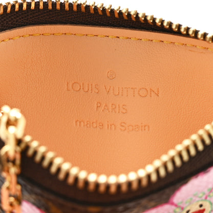 Louis Vuitton Monogram Cherry Blossom Key Pouch Brown 6 of 7