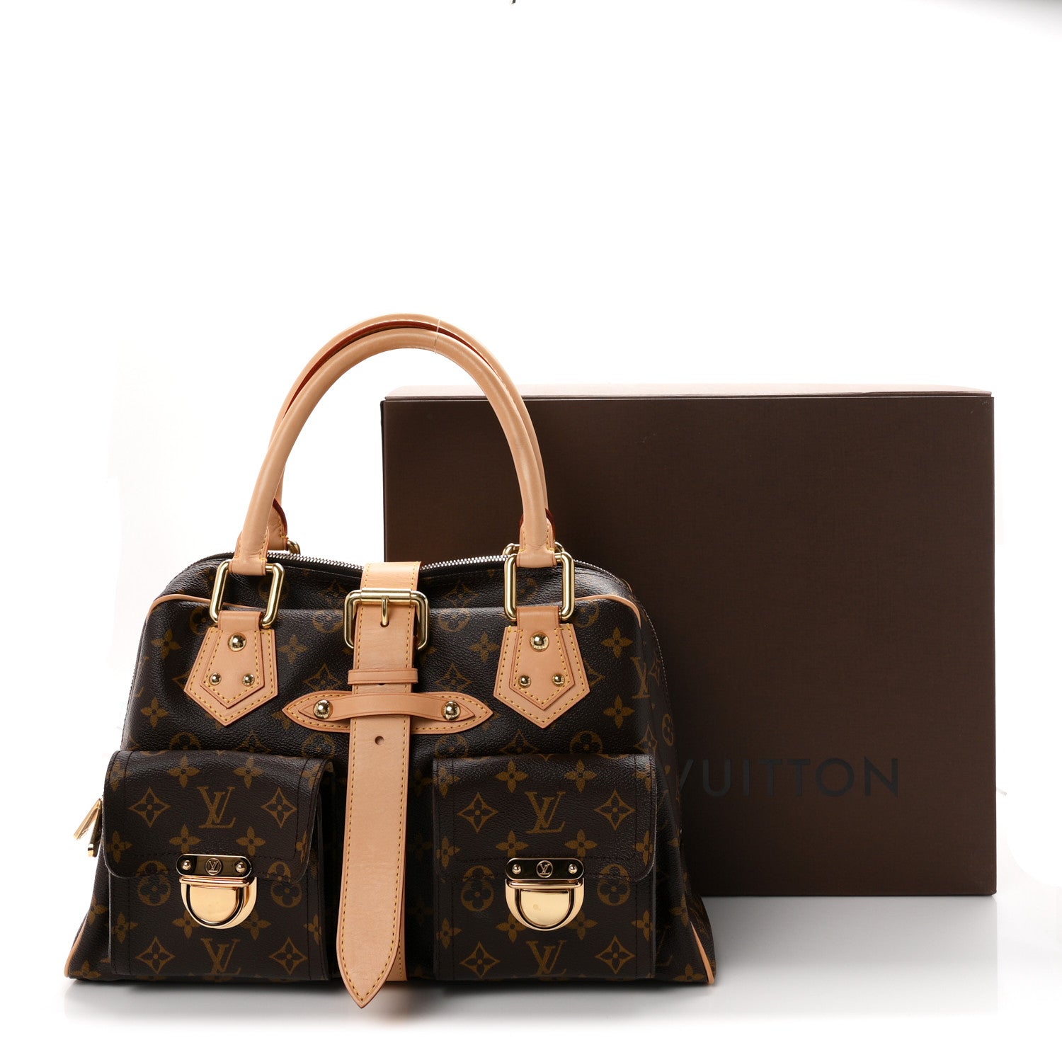 Louis Vuitton Monogram Manhattan GM 10 of 10