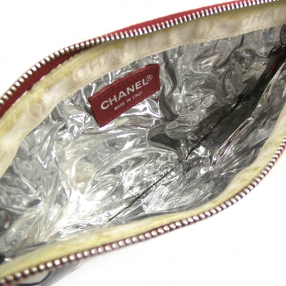 Chanel Quilted Leather Pochette Silver 7 of 9