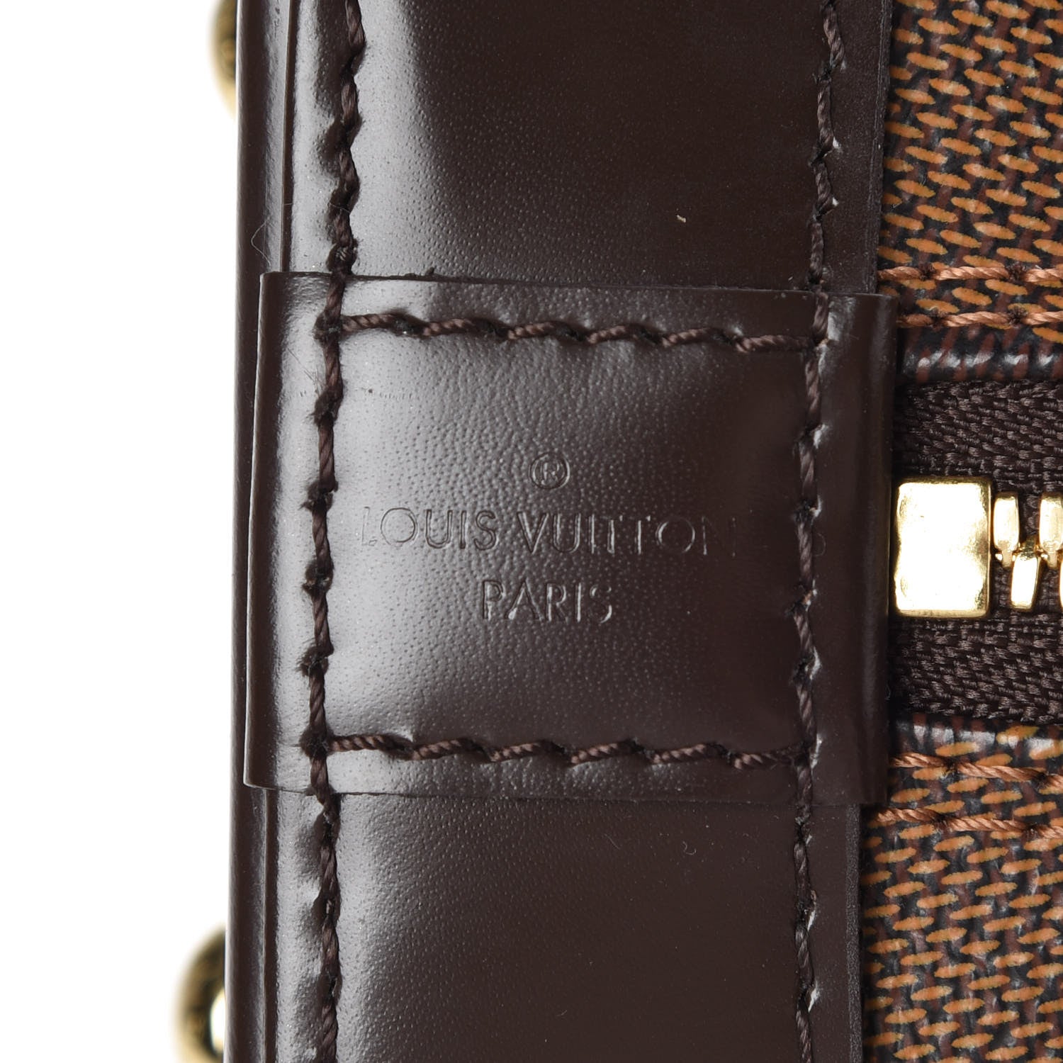 Louis Vuitton Damier Ebene Alma BB 6 of 9