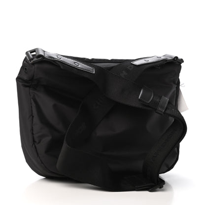 Christian Dior HOMME Nylon Saddle Messenger Bag Black 2 of 4