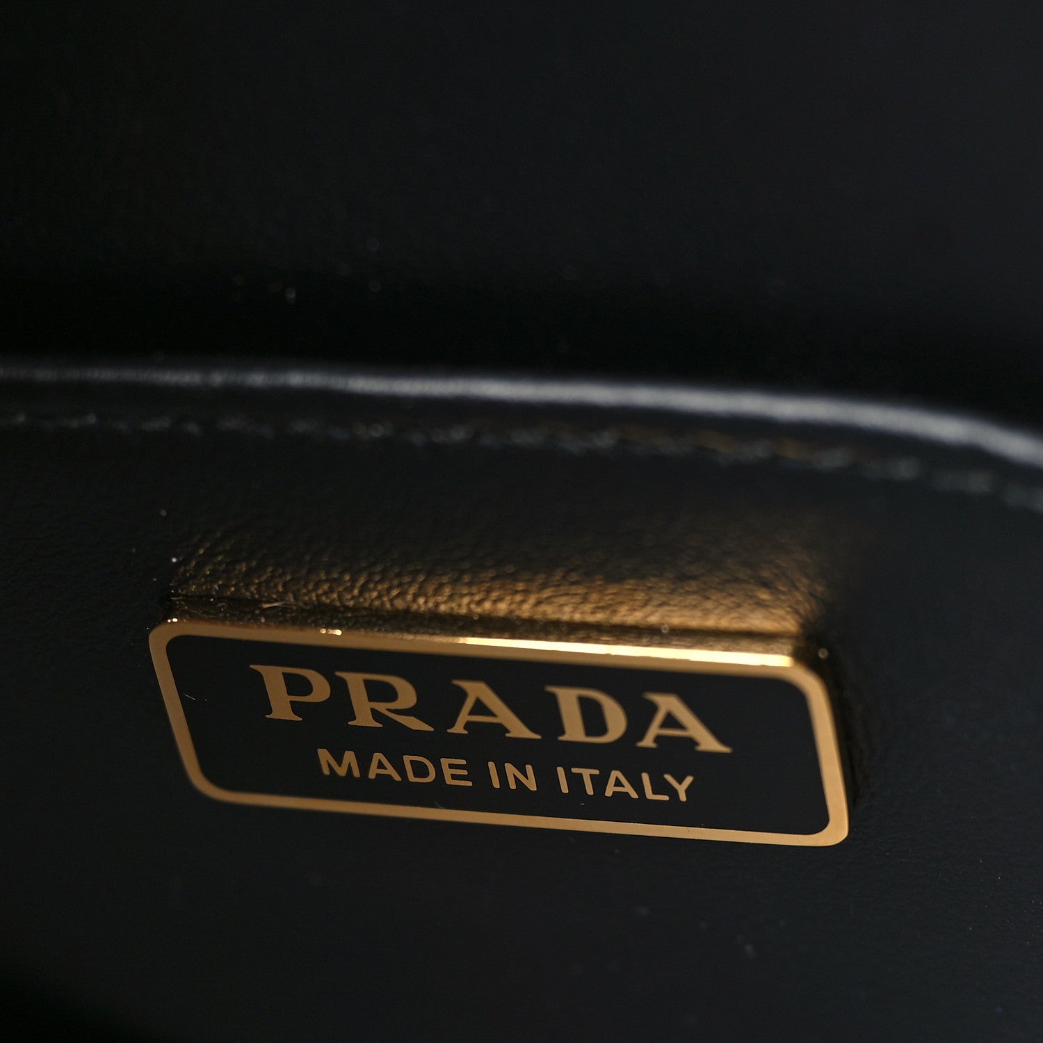Prada Jacquard Saffiano Triangolo Symbole Embroidered Micro Tote Black Corda 8 of 8