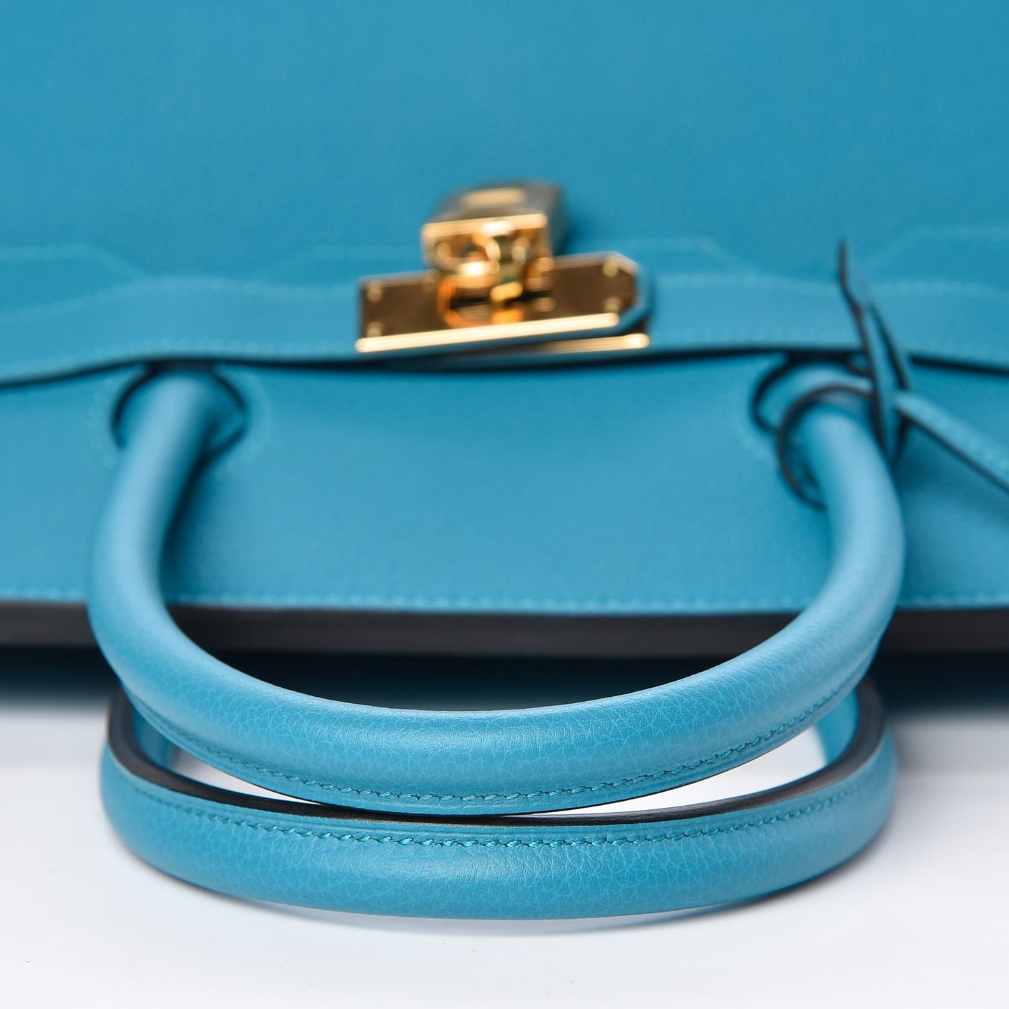 Togo Birkin 35 Turquoise