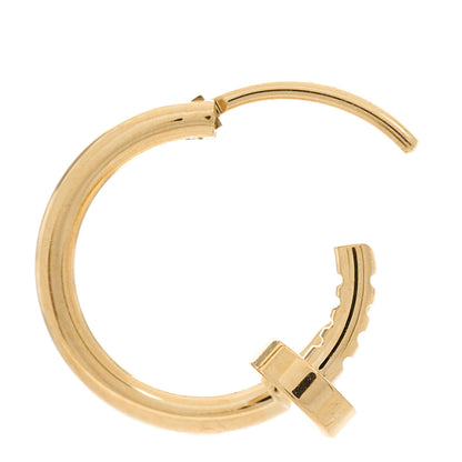 Cartier 18K Yellow Gold Juste Un Clou Single Hoop Earring 3 of 5