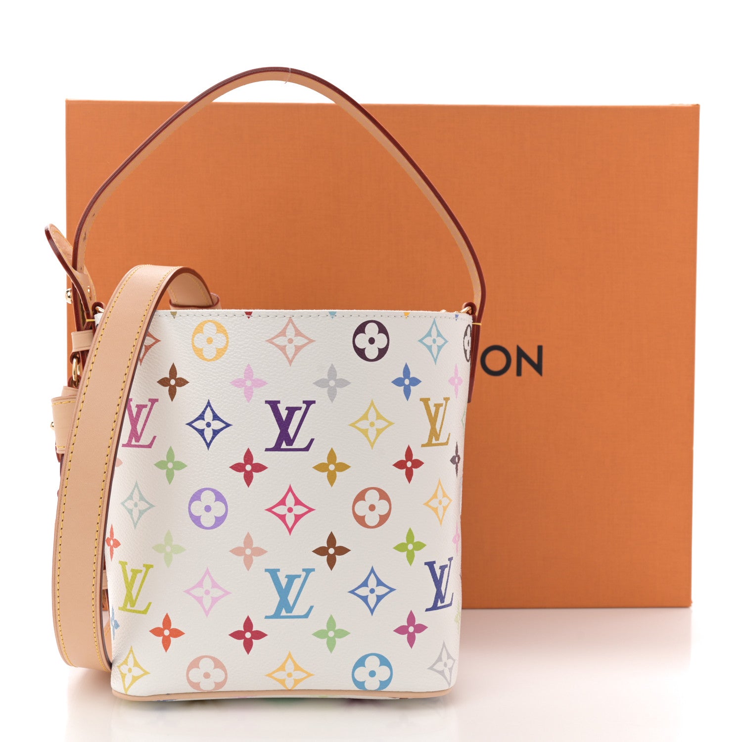 Louis Vuitton LV X TM Monogram Multicolor All In BB White