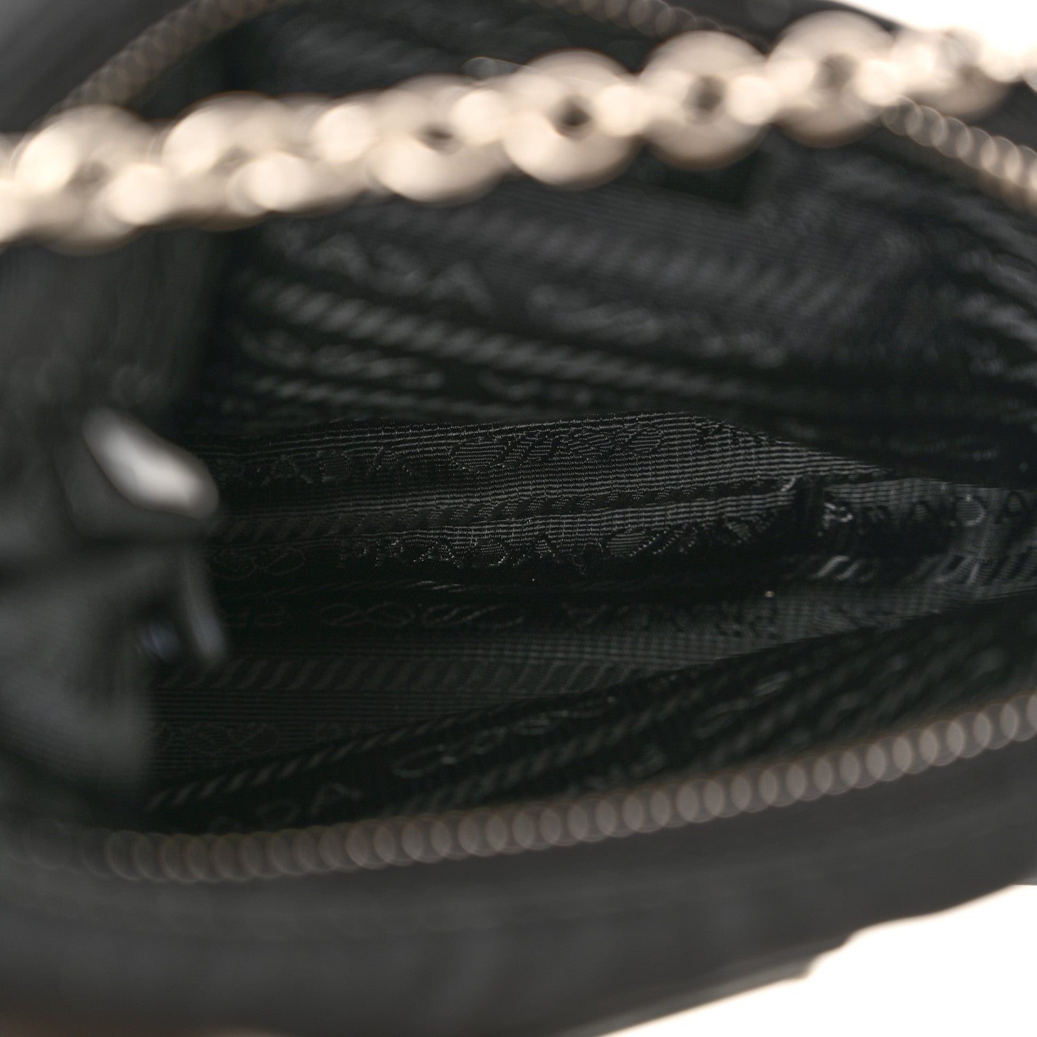 Prada Nylon Re-Edition 2005 Shoulder Bag Black 5 of 11