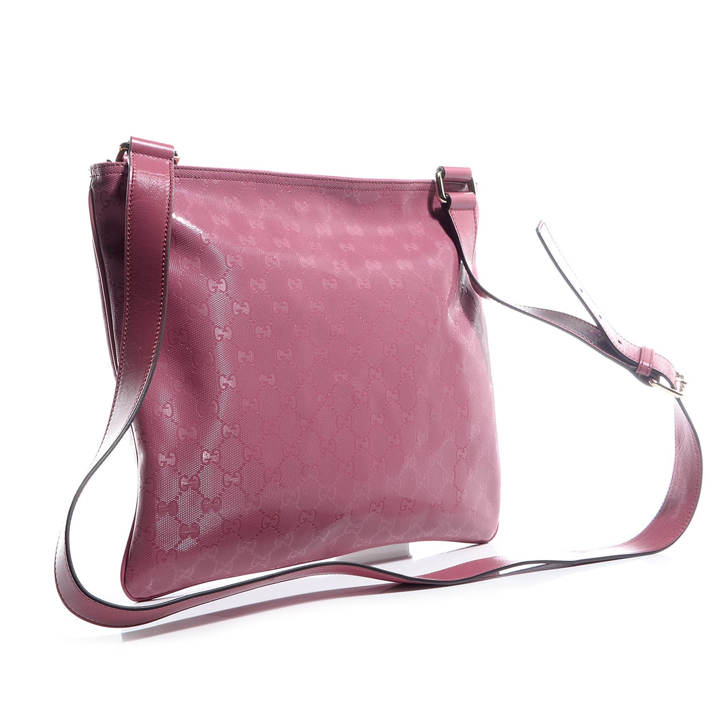 Imprime Monogram Medium Flat Messenger Bag Vintage Rose