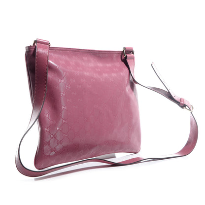 Gucci Imprime Monogram Medium Flat Messenger Bag Vintage Rose 3 of 7