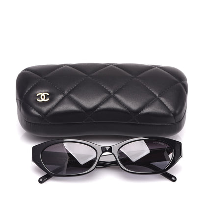 Chanel Rectangle Sunglasses A71280 Black 7 of 7