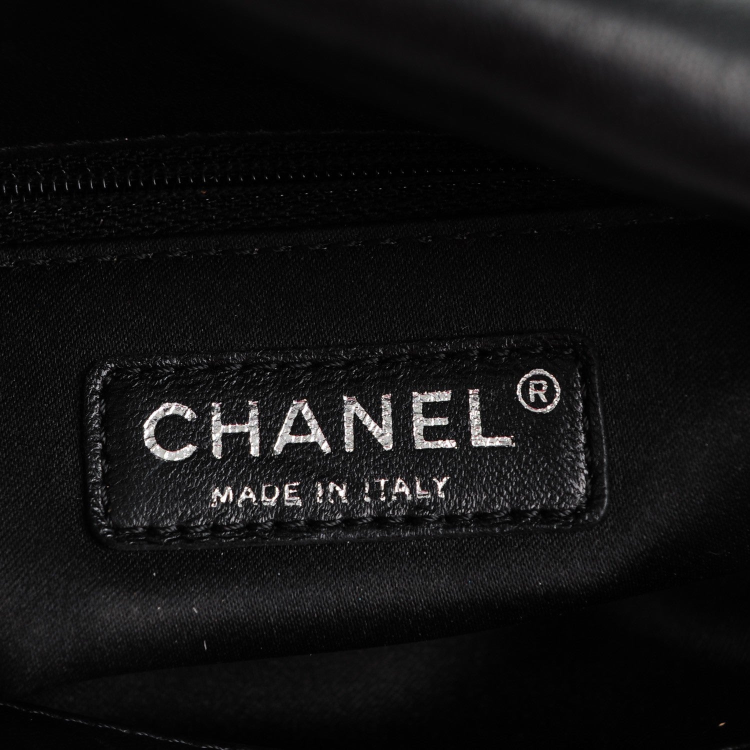 Chanel Lambskin Quilted 3 Large Flap Black 7 of 8