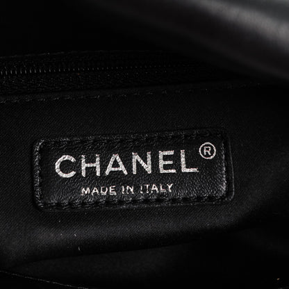 Chanel Lambskin Quilted 3 Large Flap Black 7 of 8