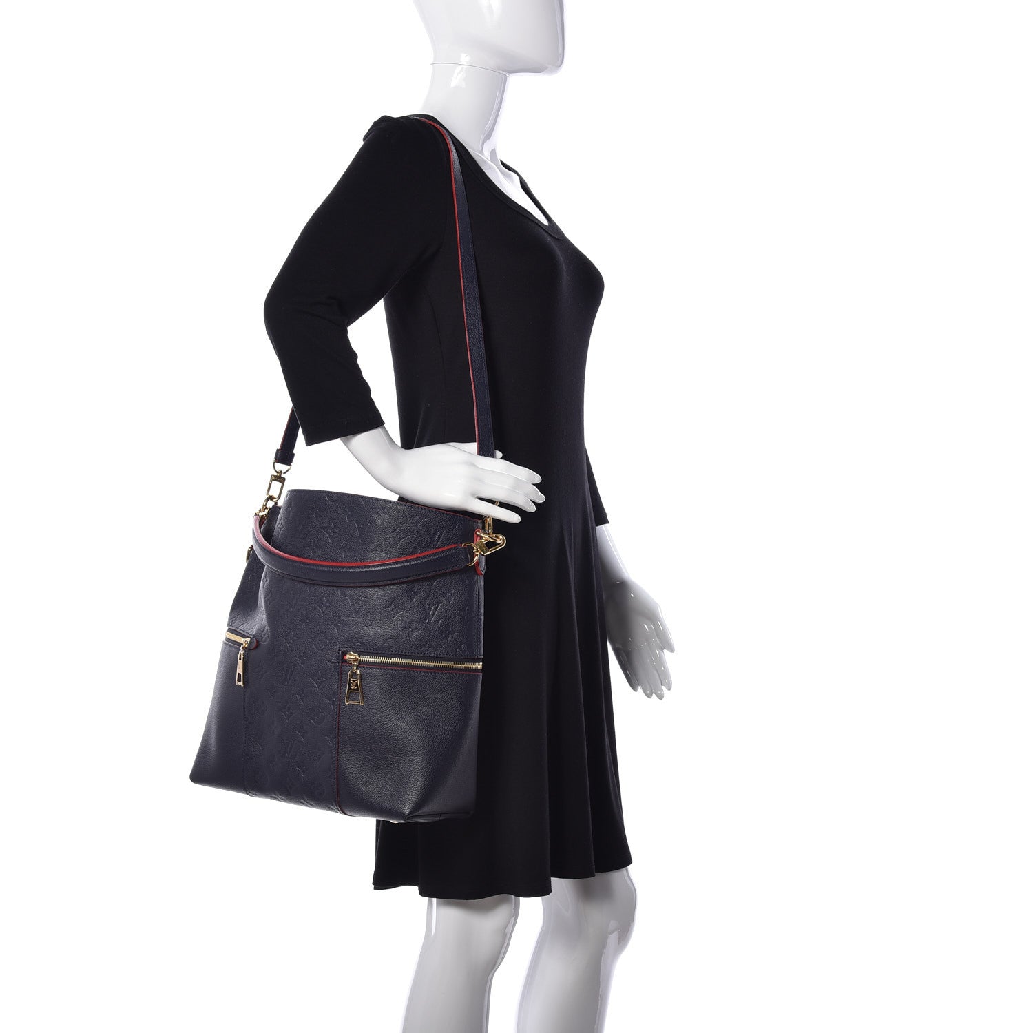 Louis Vuitton Empreinte Melie Marine Rouge 2 of 8