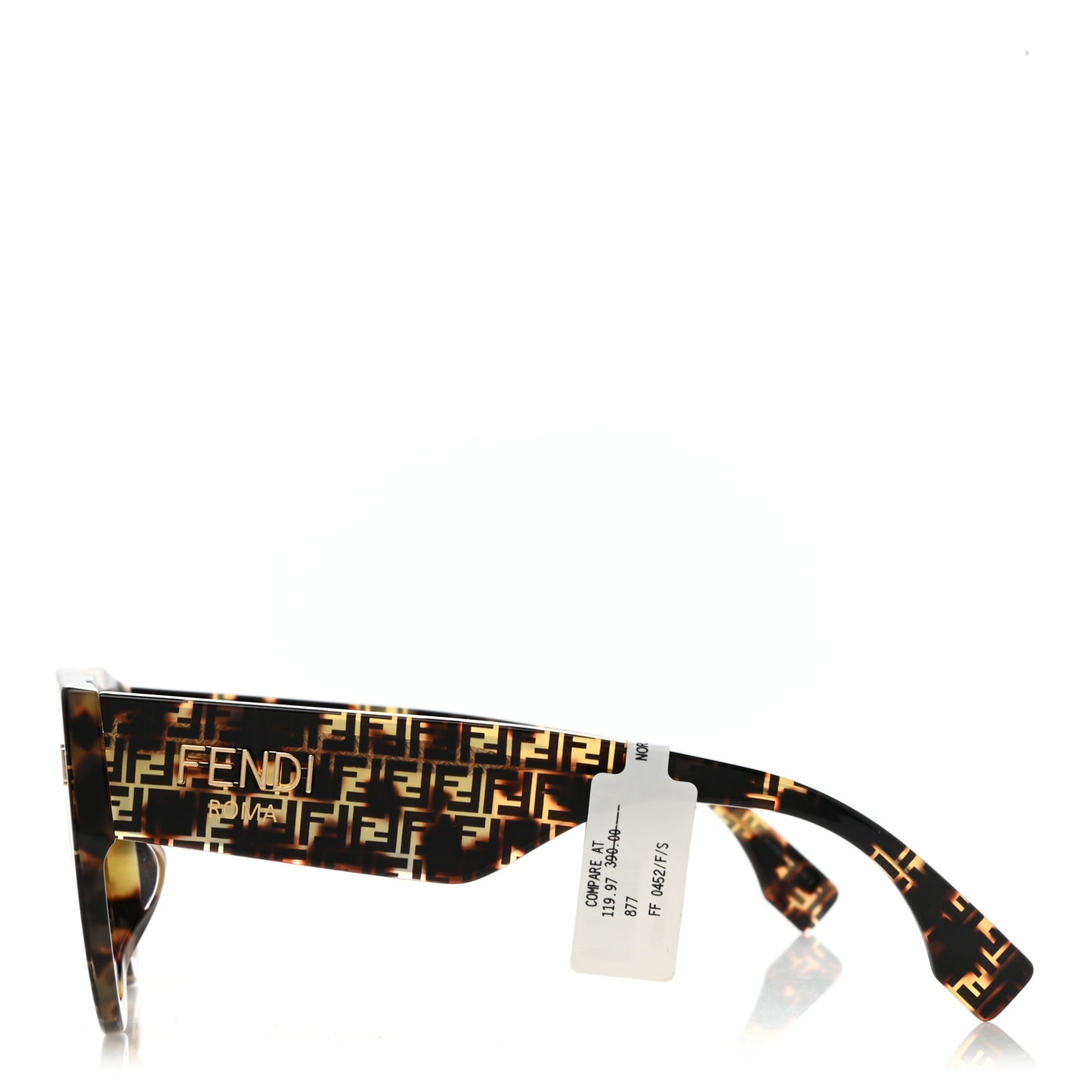 Acetate FF 53mm Sunglasses 0452/F/S Tortoise