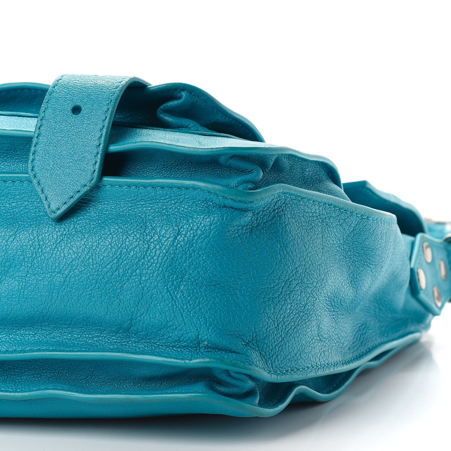 Lambskin Medium PS1 Satchel Turquoise
