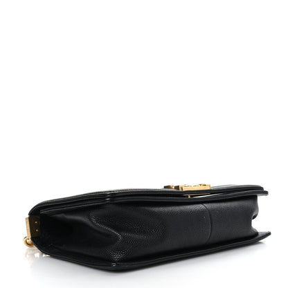 Chanel Caviar Quilted Medium Boy Flap Black 4 of 9