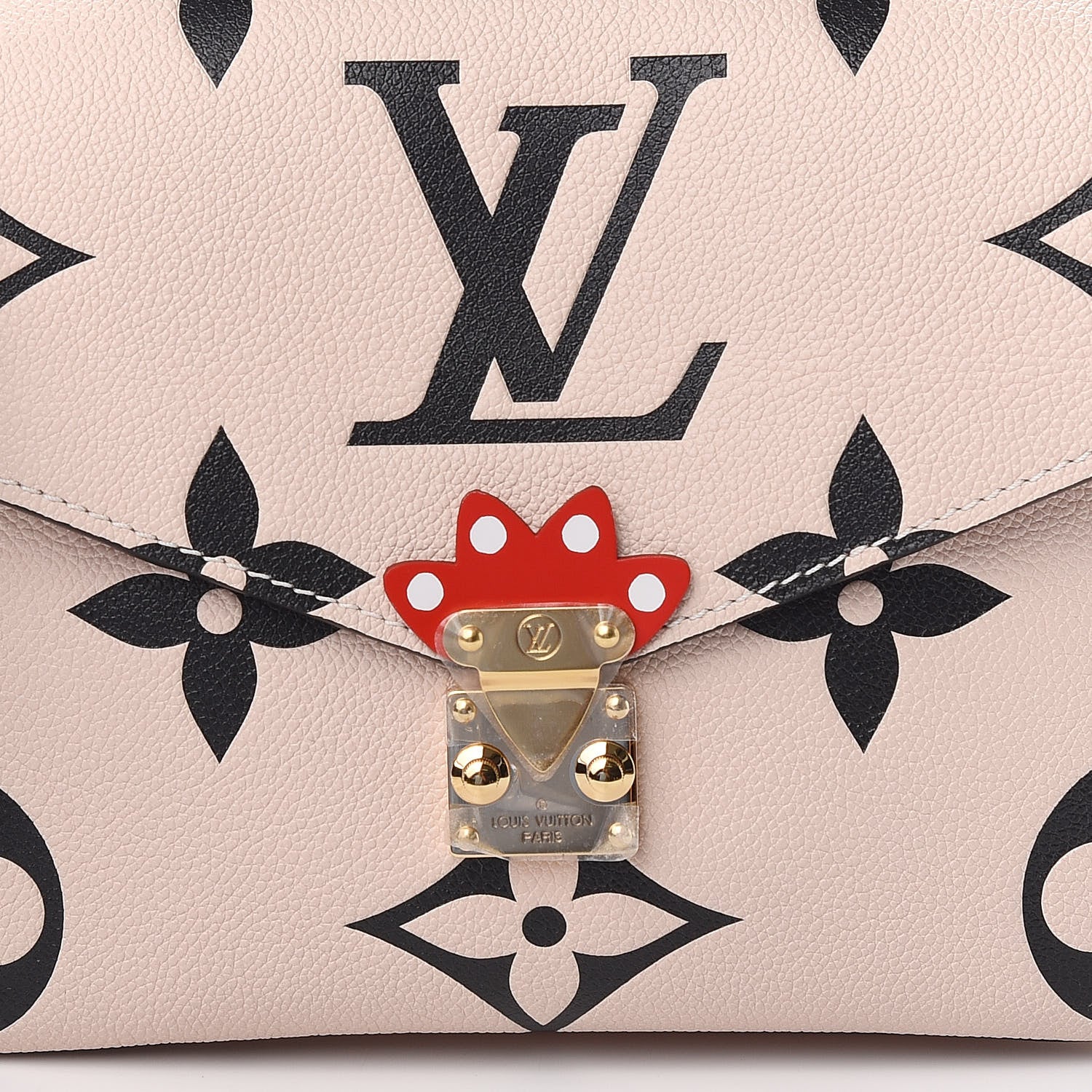Louis Vuitton Empreinte Monogram Giant Crafty Pochette Metis Creme Black 8 of 8