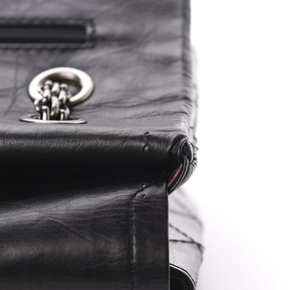 Chanel Aged Calfskin Quilted 2.55 Reissue 227 Flap Black 13 of 14