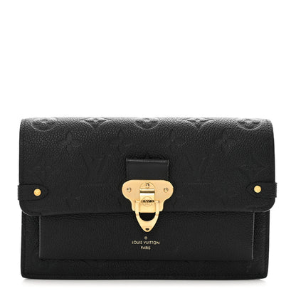 Louis Vuitton Empreinte Vavin Chain Wallet Black 1 of 10