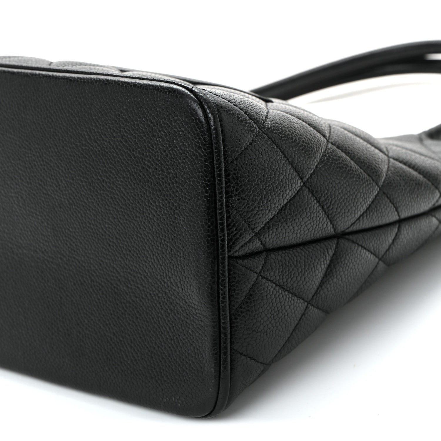 Chanel Caviar Quilted Medallion Tote Black 9 of 9