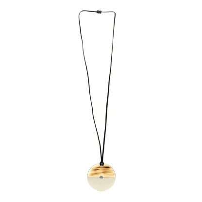 Hermes Buffalo Horn Minimale Necklace 3 of 5
