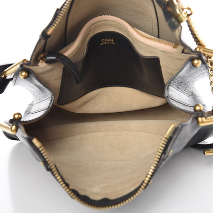 Chloe Calfskin Small Hayley Hobo Black 5 of 10