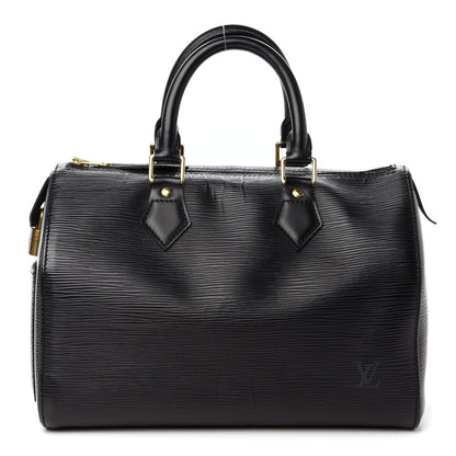 Louis Vuitton Epi Speedy 25 Black 1 of 10