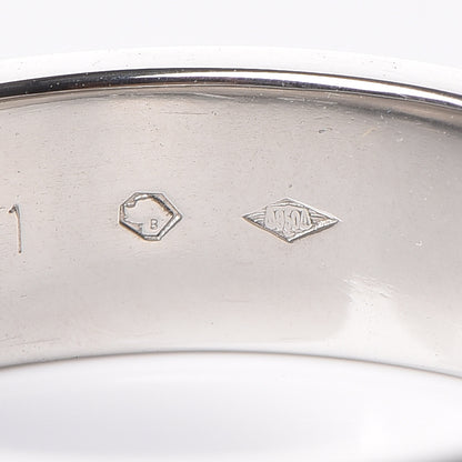 Cartier Platinum 5.5mm LOVE Ring 56 7.5 8 of 8