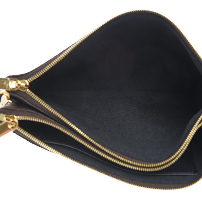 Louis Vuitton Monogram World Tour Double Zip Pochette 6 of 12