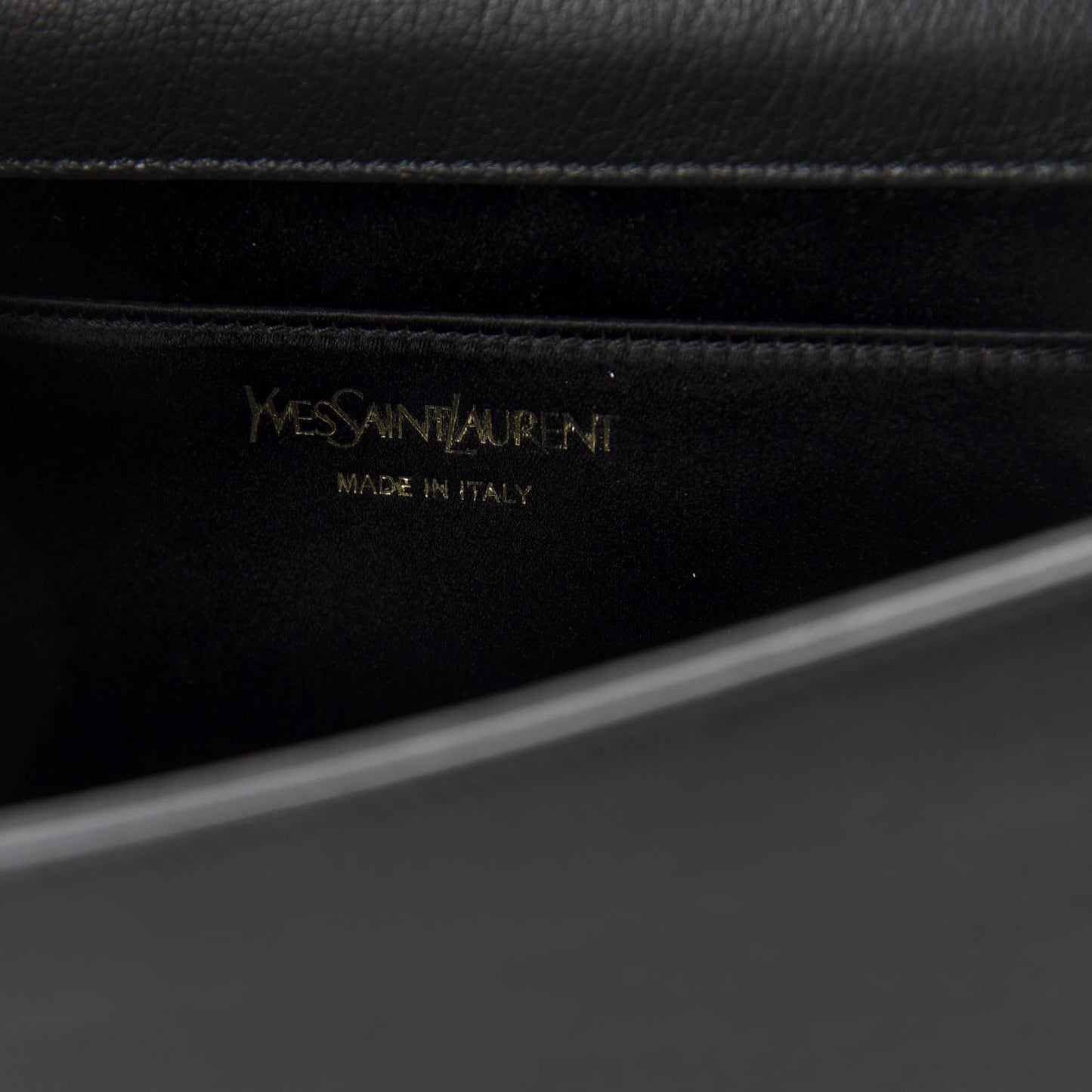 Calfskin Monogram Large Belle De Jour Clutch Black