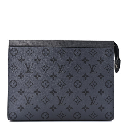 Louis Vuitton Taigarama Pochette Voyage MM Gunmetal 1 of 7