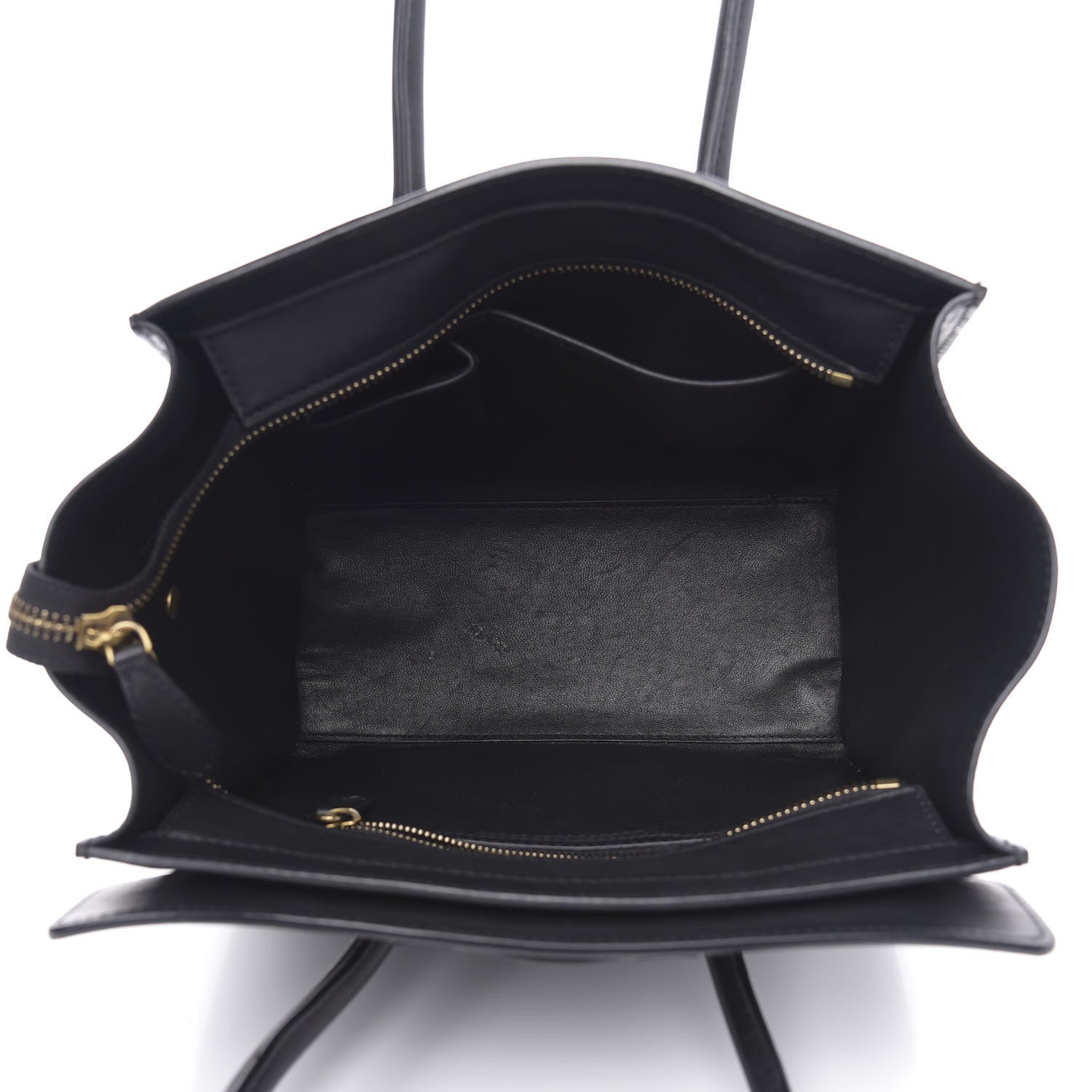 Celine Smooth Calfskin Micro Luggage Black 5 of 20