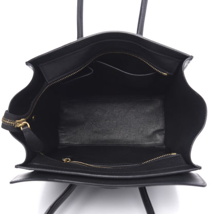 Celine Smooth Calfskin Micro Luggage Black 5 of 20