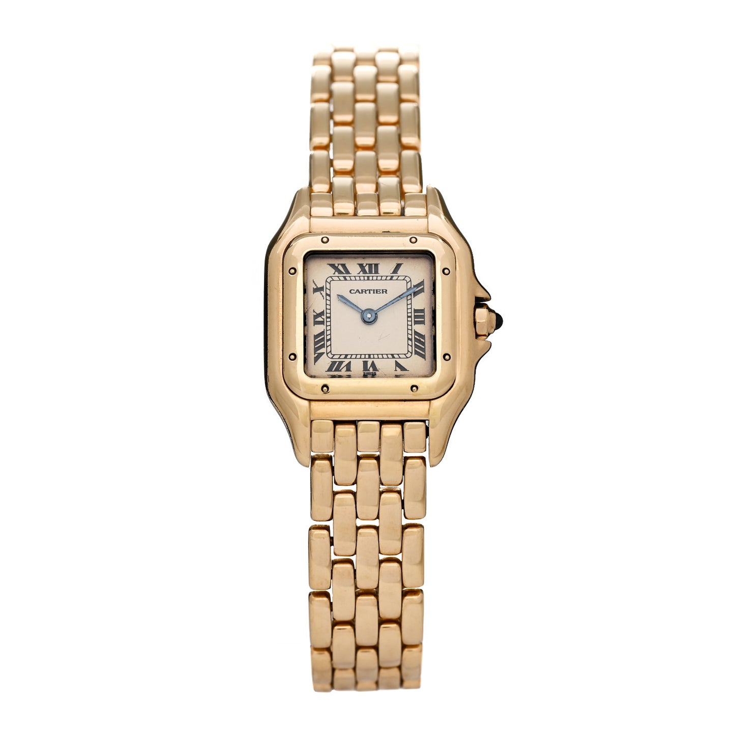 18K Yellow Gold 22mm Panthere Quartz Watch