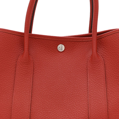Hermes Vache Country Garden Party 36 MM Rouge Venetian 8 of 11