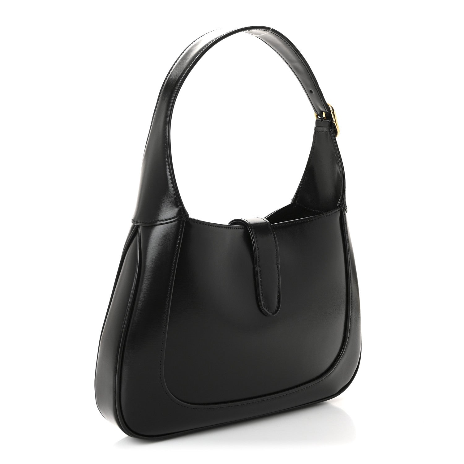 Gucci Boarded Dyana Lux Calfskin Small Jackie 1961 Hobo Black 3 of 10