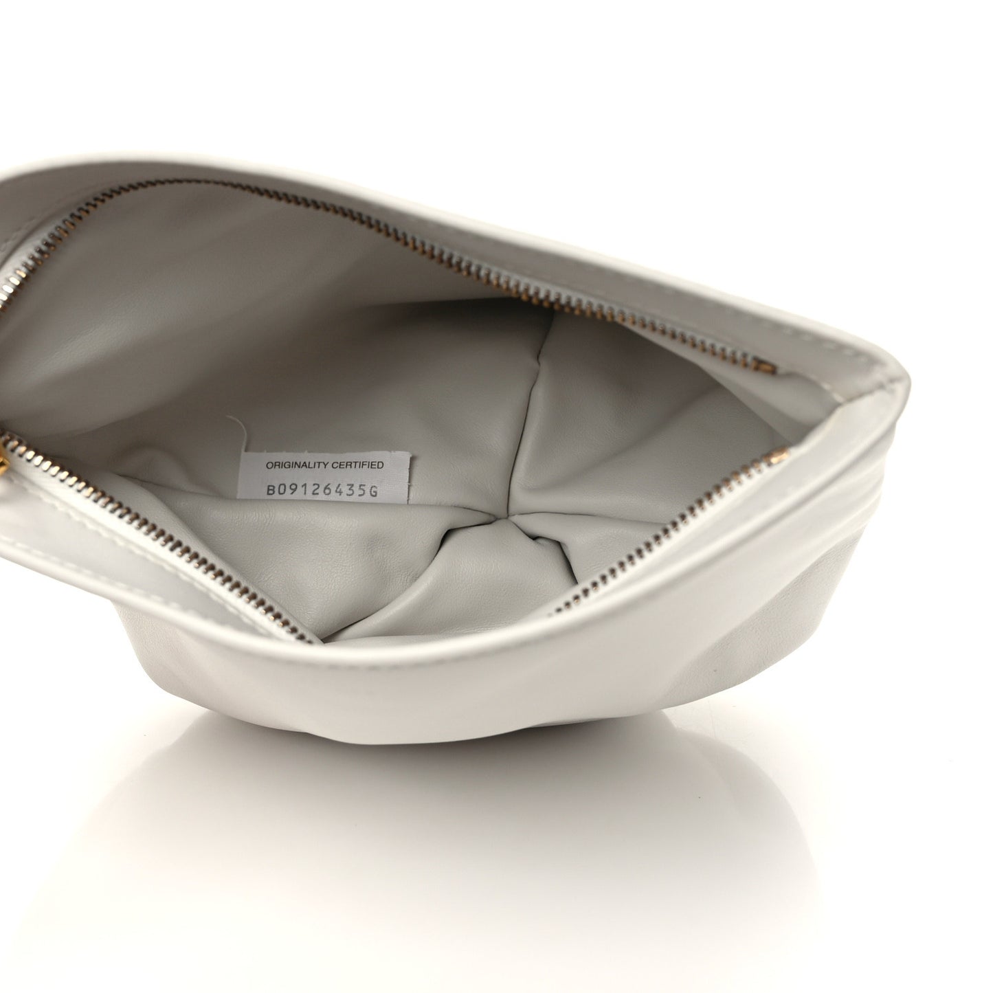 Calfskin Mini BV Twist Chalk