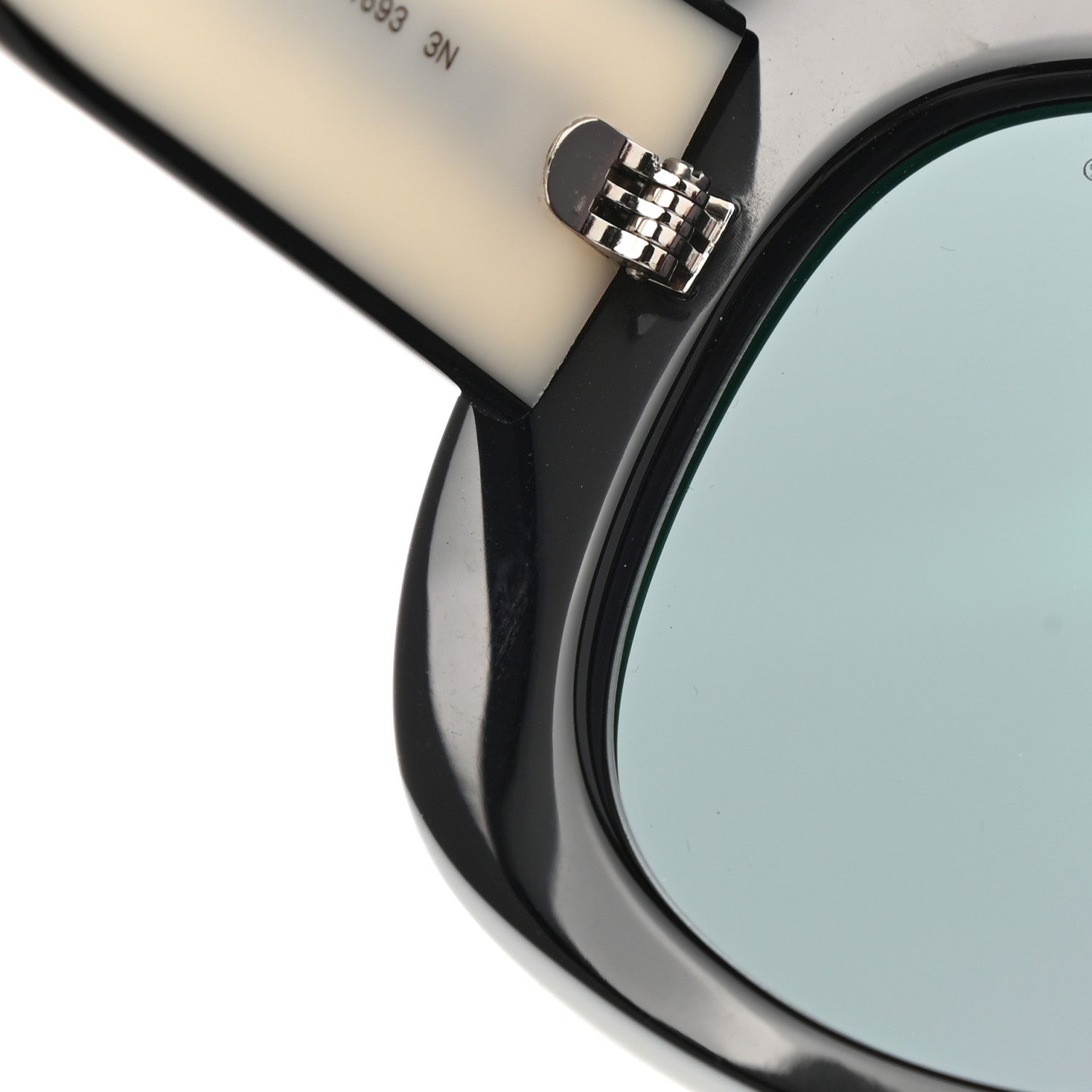 Chanel Acetate Sunglasses 71414 Black White 8 of 10