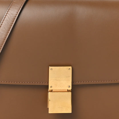 Celine Box Calfskin Medium Classic Box Flap Bag Camel 7 of 9