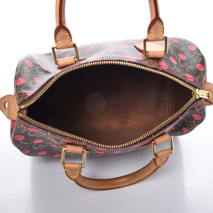 Louis Vuitton Monogram Cerises Speedy 25 5 of 9