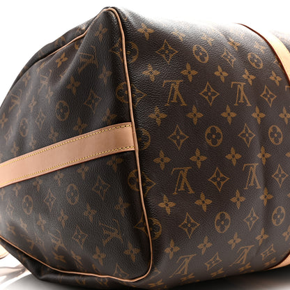 Louis Vuitton Monogram Keepall Bandouliere 55 9 of 13