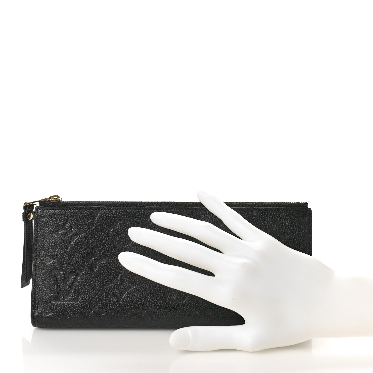 Louis Vuitton Empreinte Adele Wallet Black 2 of 9