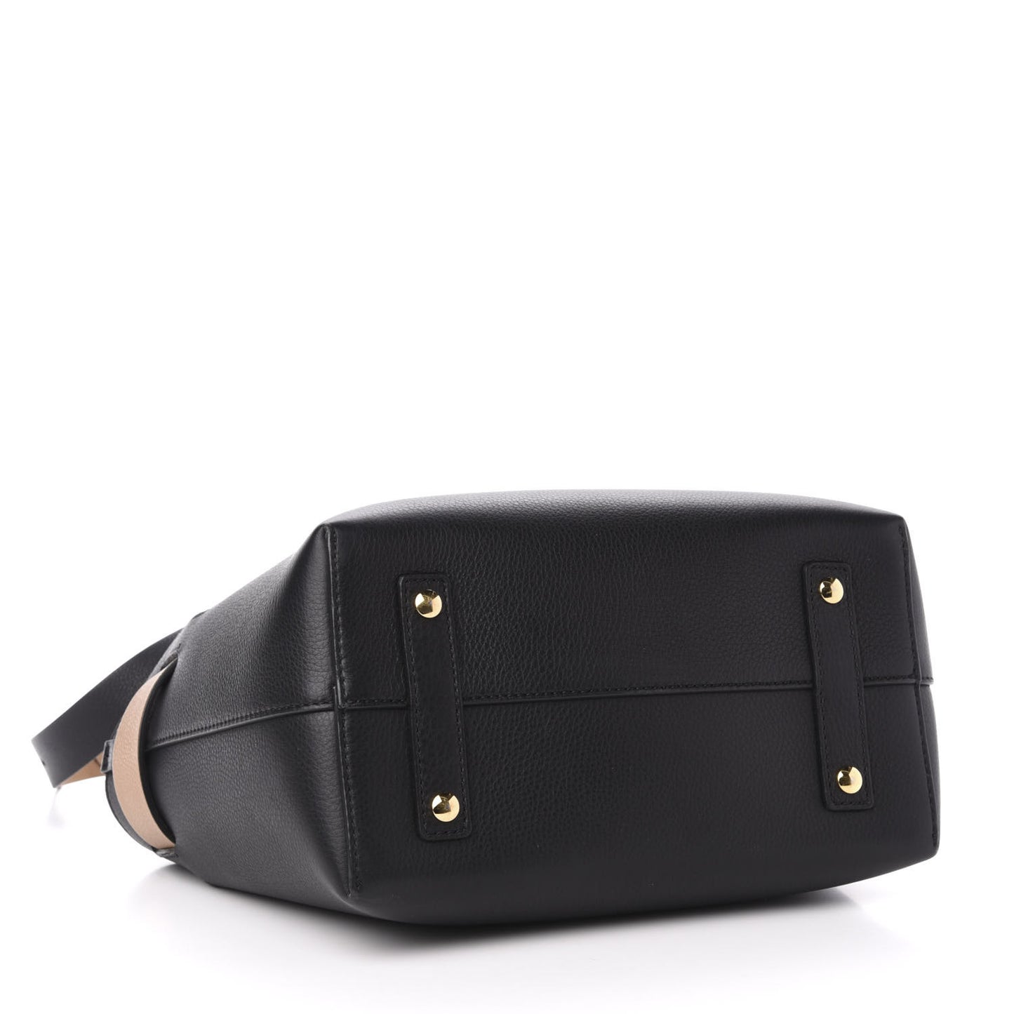 Soft Grain Calfskin Small Belt Bag Black