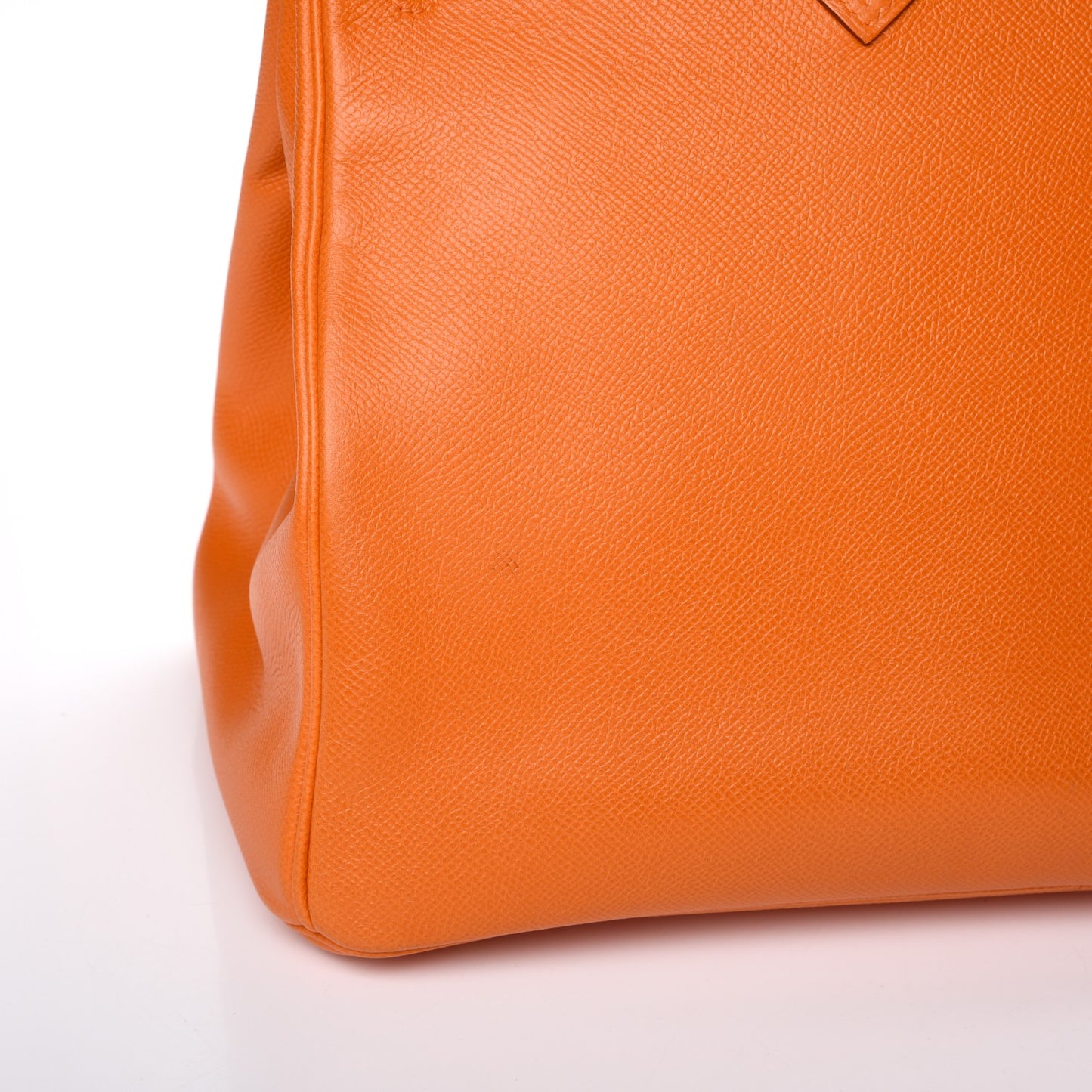 Epsom Birkin 35 Orange