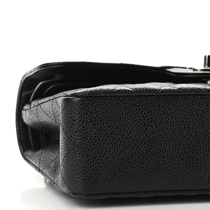 Chanel Caviar Quilted Small Double Flap Black 7 of 8